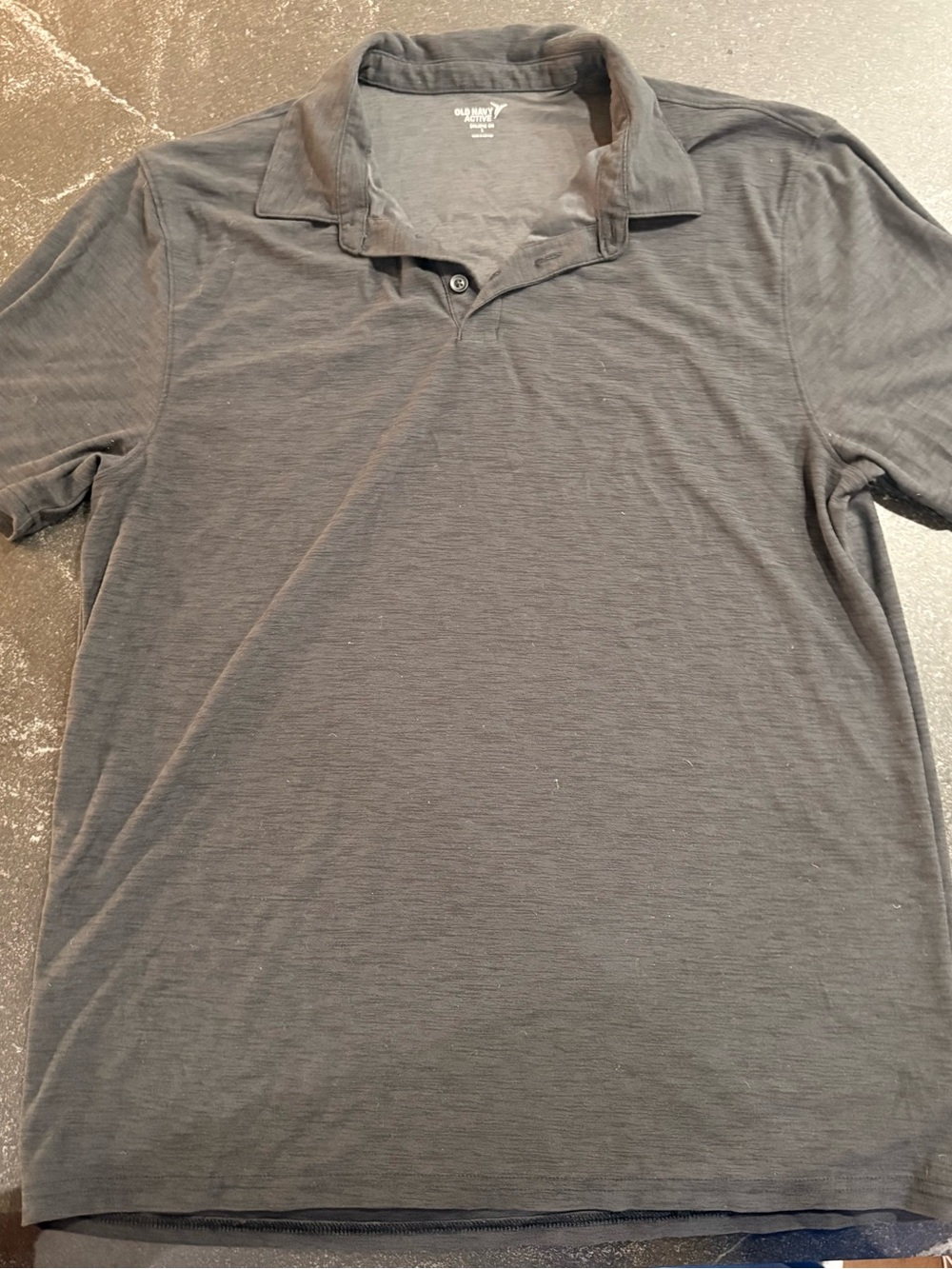 Old Navy Black Men's Polo Shirt